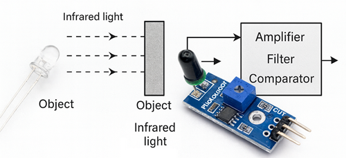 How an Active IR Sensor Works