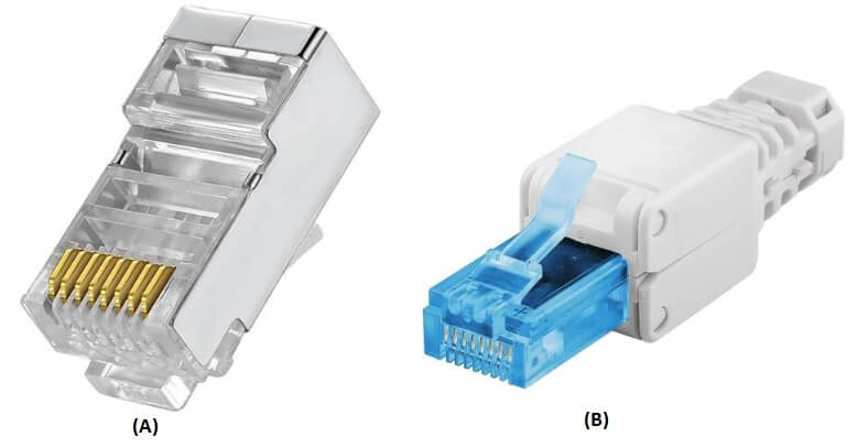 Standard (A) vs Toolless (B)
