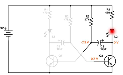 Negative Voltage Swing Forcing the Opposite Transistor OFF