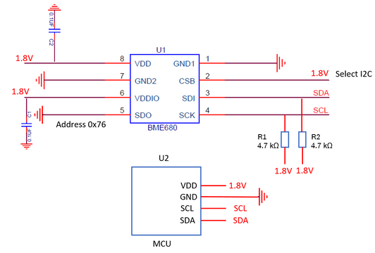 BME680 Schematic
