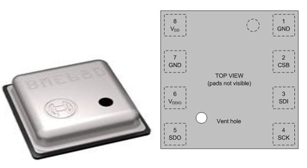 BME680 Pin Configuration